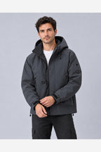 Men's Waterproof Rain Jacket – Hooded Windproof Lightweight