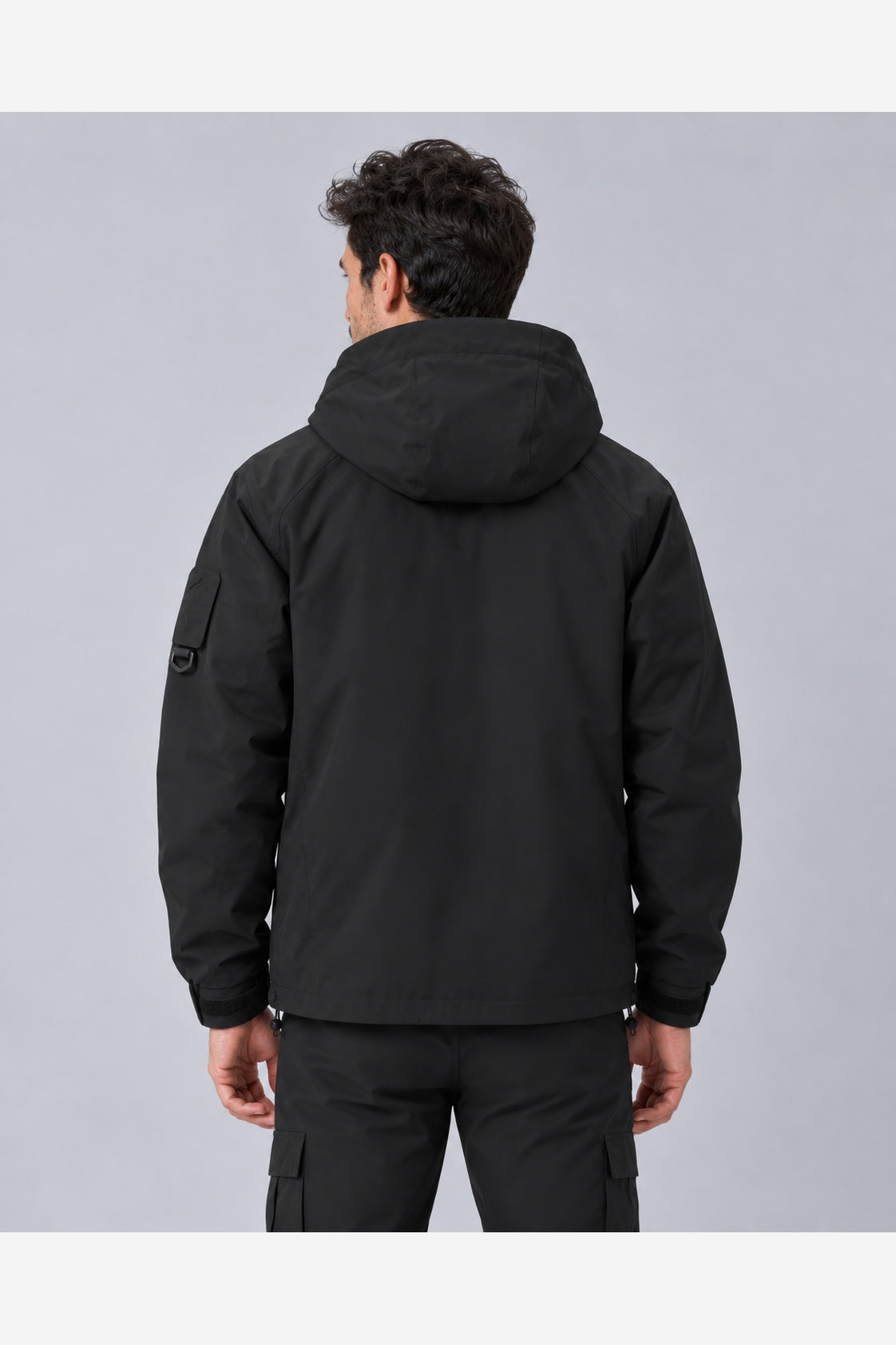 Men's Waterproof Rain Jacket – Hooded Windproof Lightweight