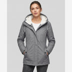 Women's Insulated Winter Jacket – Detachable Hood