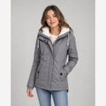 Women's Insulated Winter Jacket – Detachable Hood