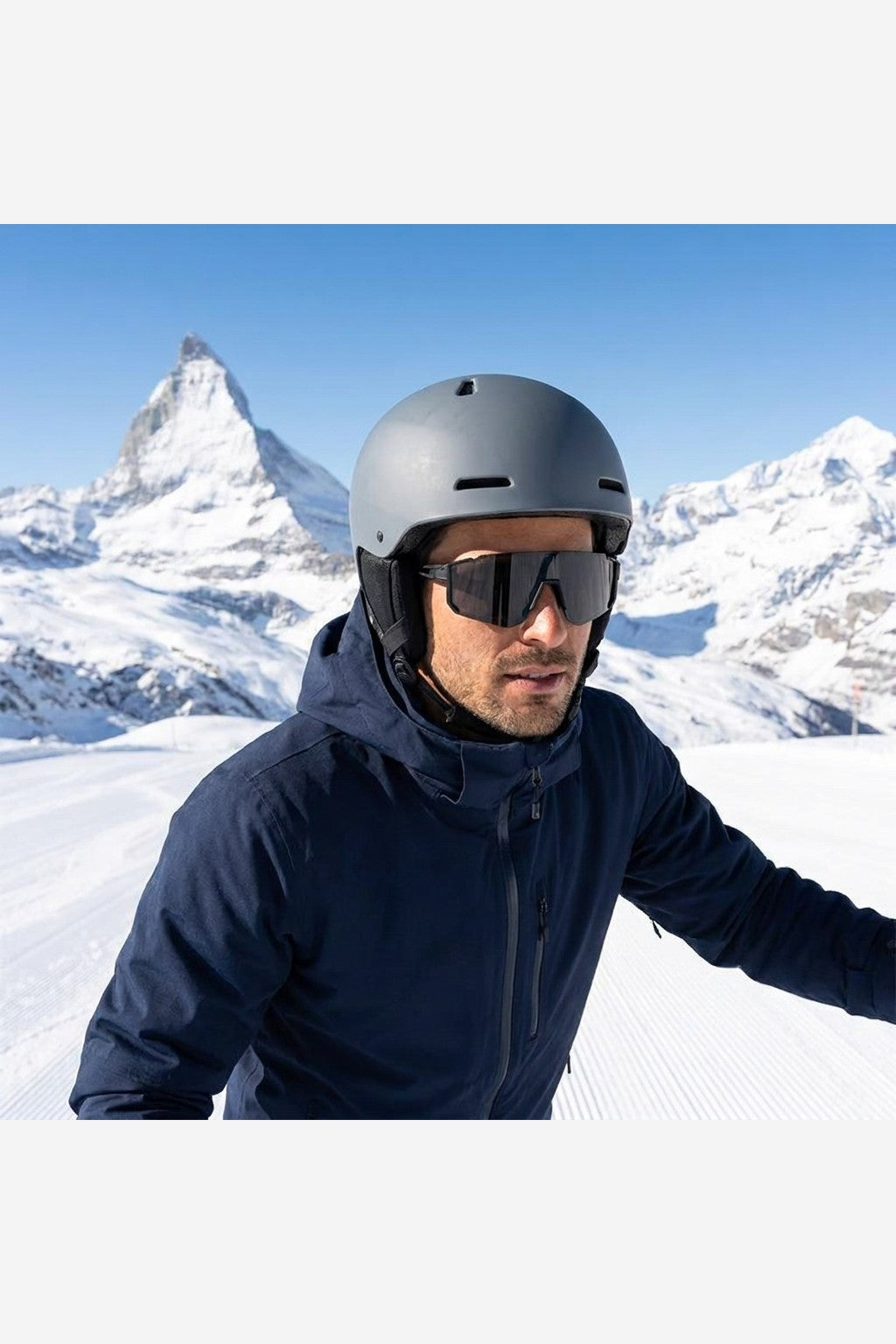 Oversized Shield Sunglasses