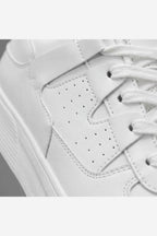 Men's Chunky Sole Trainers – White detail