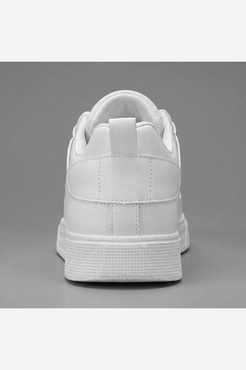 Men's Chunky Sole Trainers – White heel