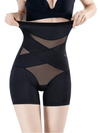 High Waist Shapewear Shorts with Extended Mid-Thigh Coverage