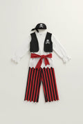 Children's Pirate Halloween Costume with Vest and Headband