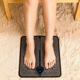 B&B EMS Foot Massager Mat – Electric Muscle Stimulation with Adjustable Intensity