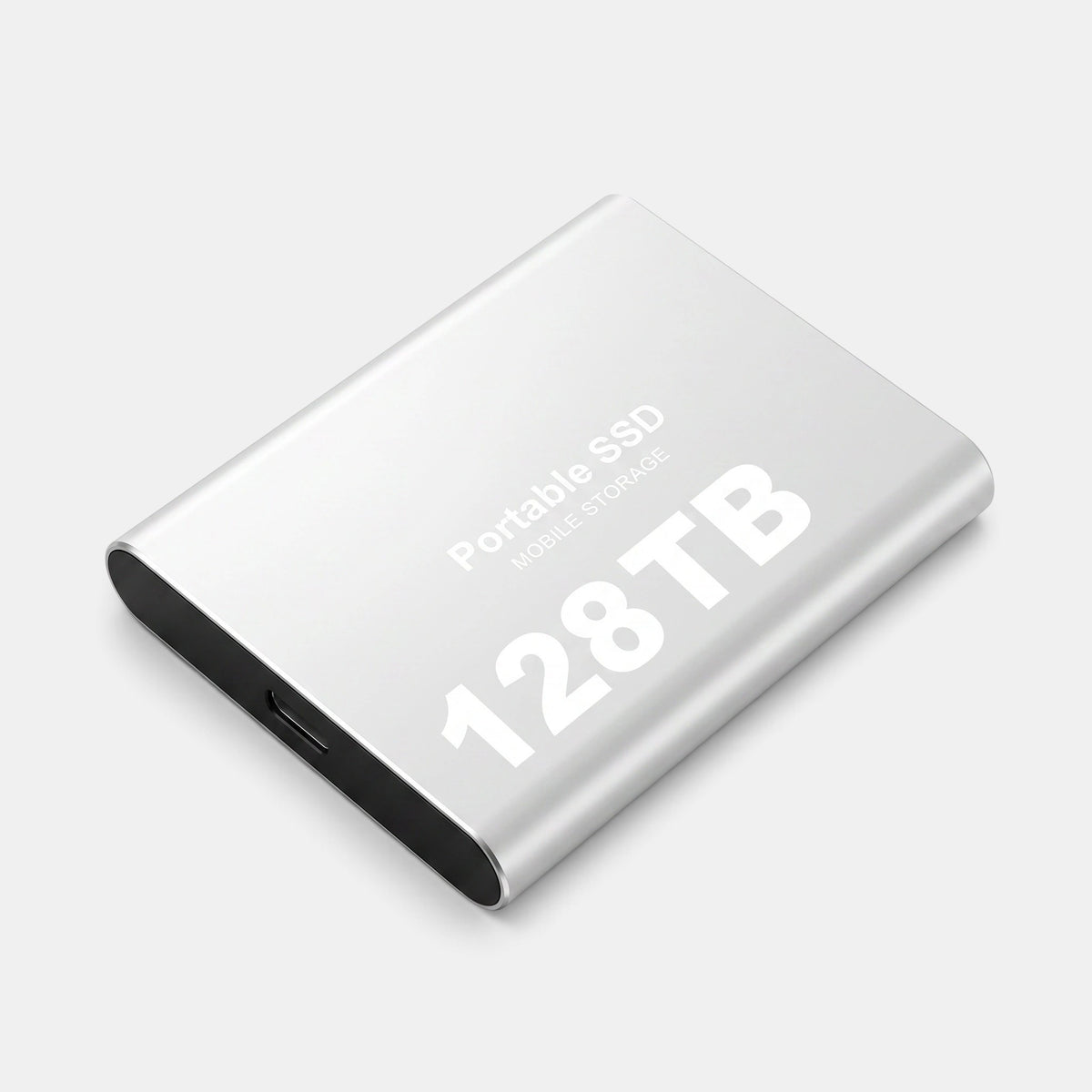 Portable External SSD 128TB Compact Storage Drive