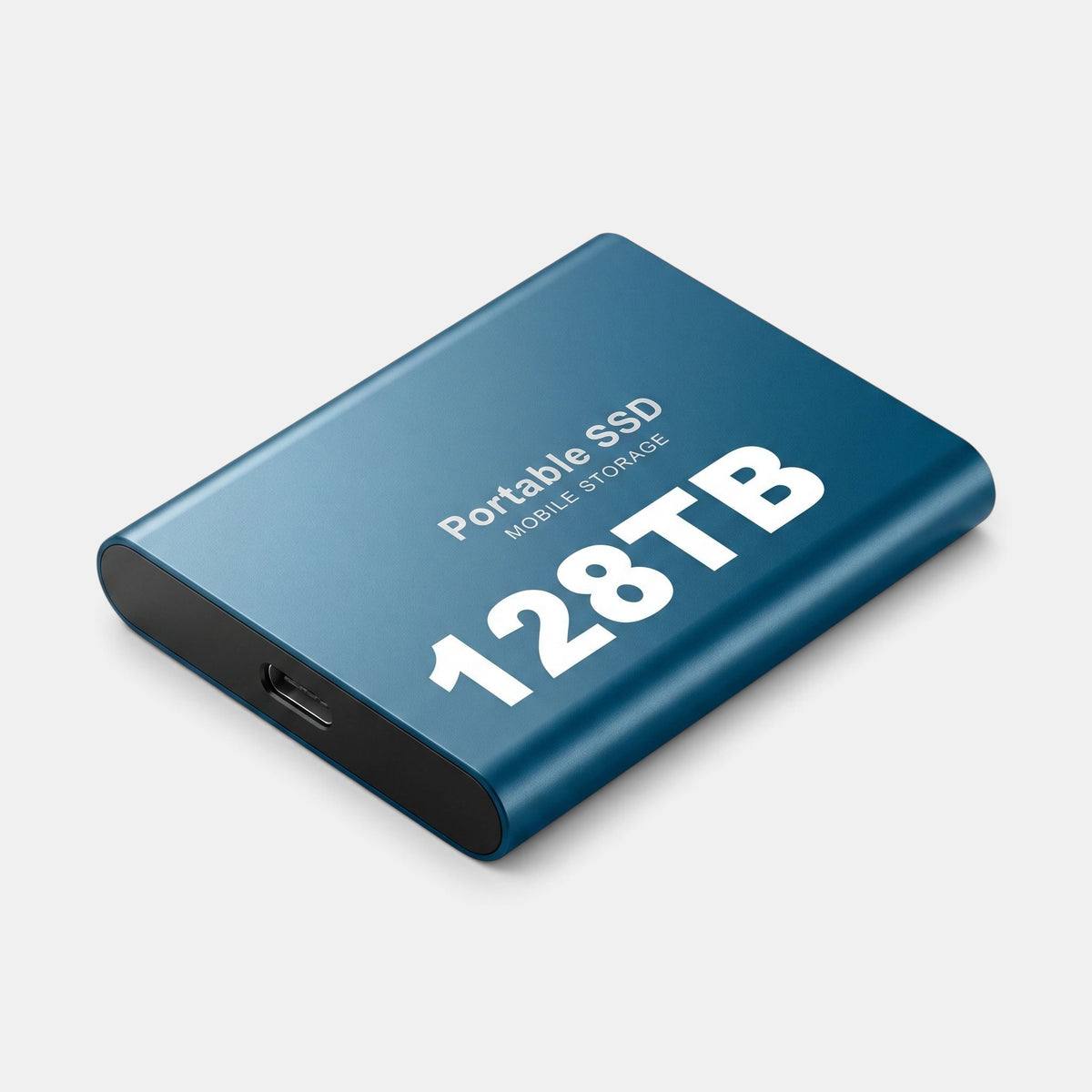 Portable External SSD 128TB Compact Storage Drive