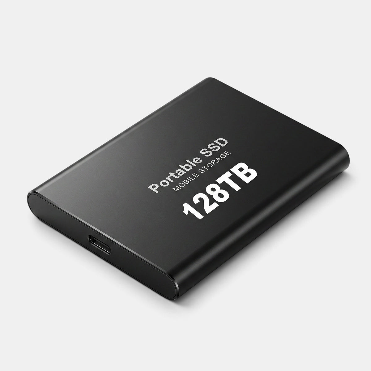 Portable External SSD 128TB Compact Storage Drive
