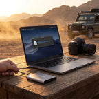 Portable SSD External Storage Drive with USB-C Port