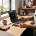 Portable SSD External Storage Drive with USB-C Port