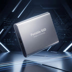 Portable SSD External Storage Drive with USB-C Port