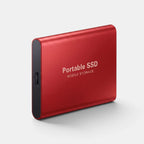 Portable SSD External Storage Drive with USB-C Port