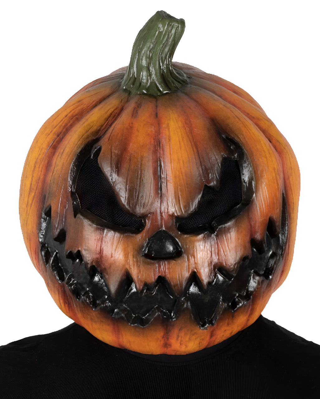 Adults' Demon Pumpkin Full Head Halloween Mask