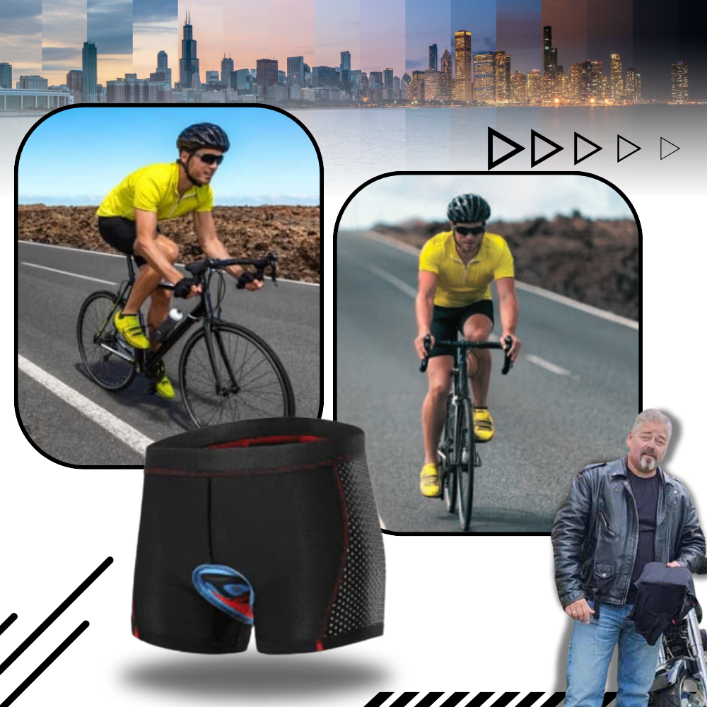 Cuissard de cyclisme rembourré sans coutures unisexe pour un confort ultime et une gestion optimale de l’humidité
