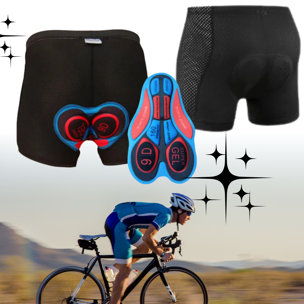 Cuissard de cyclisme rembourré sans coutures unisexe pour un confort ultime et une gestion optimale de l’humidité