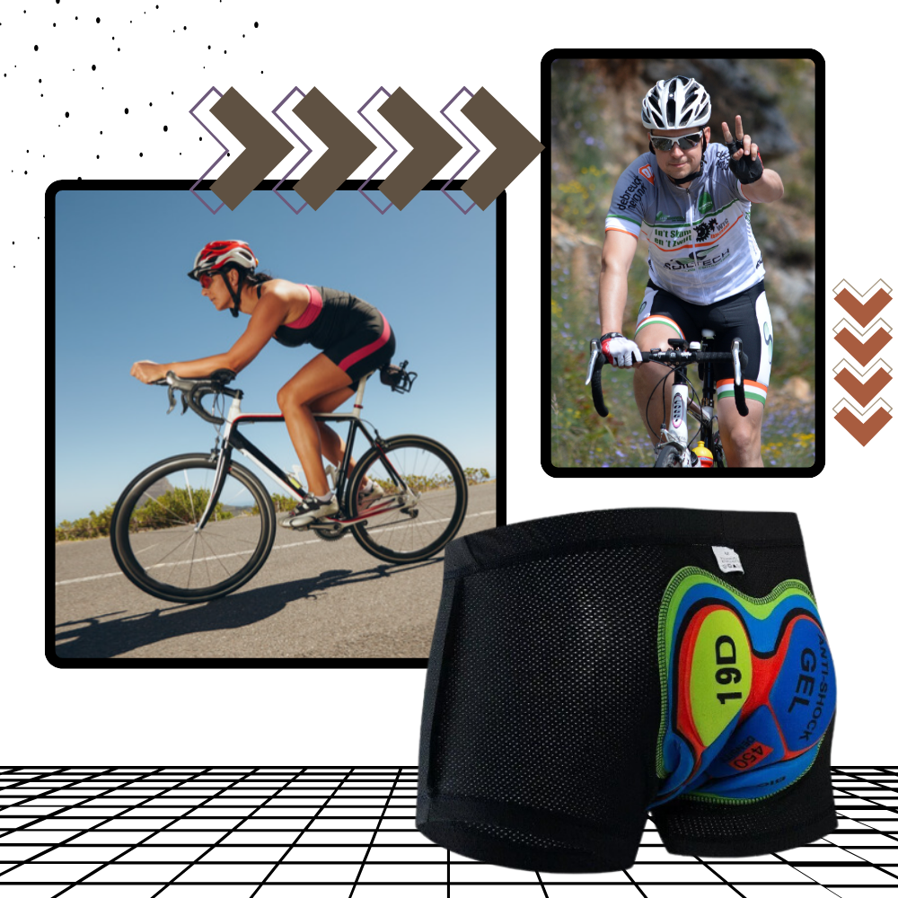 Cuissard de cyclisme rembourré sans coutures unisexe pour un confort ultime et une gestion optimale de l’humidité