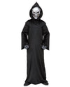 Children's Grim Reaper Halloween Costume with Skull Mask and Hood