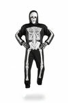 Children's Skeleton Costume with Skull Mask and Full Body Design