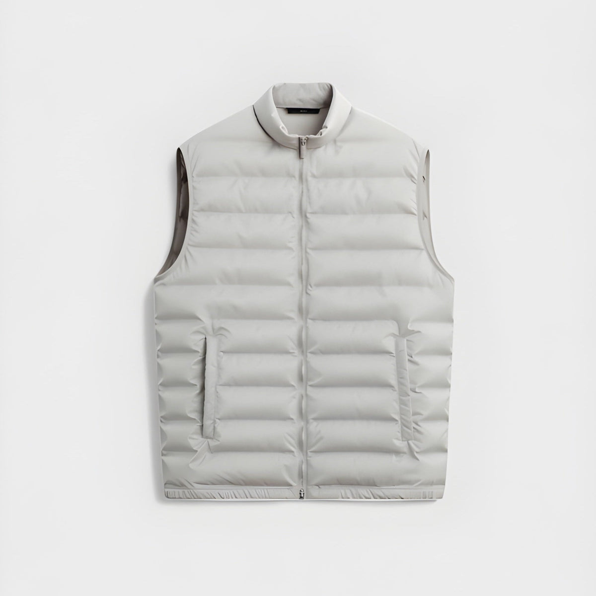 Gilet sans manches matelassé en duvet léger pour homme, pour une chaleur maximale et des superpositions polyvalentes