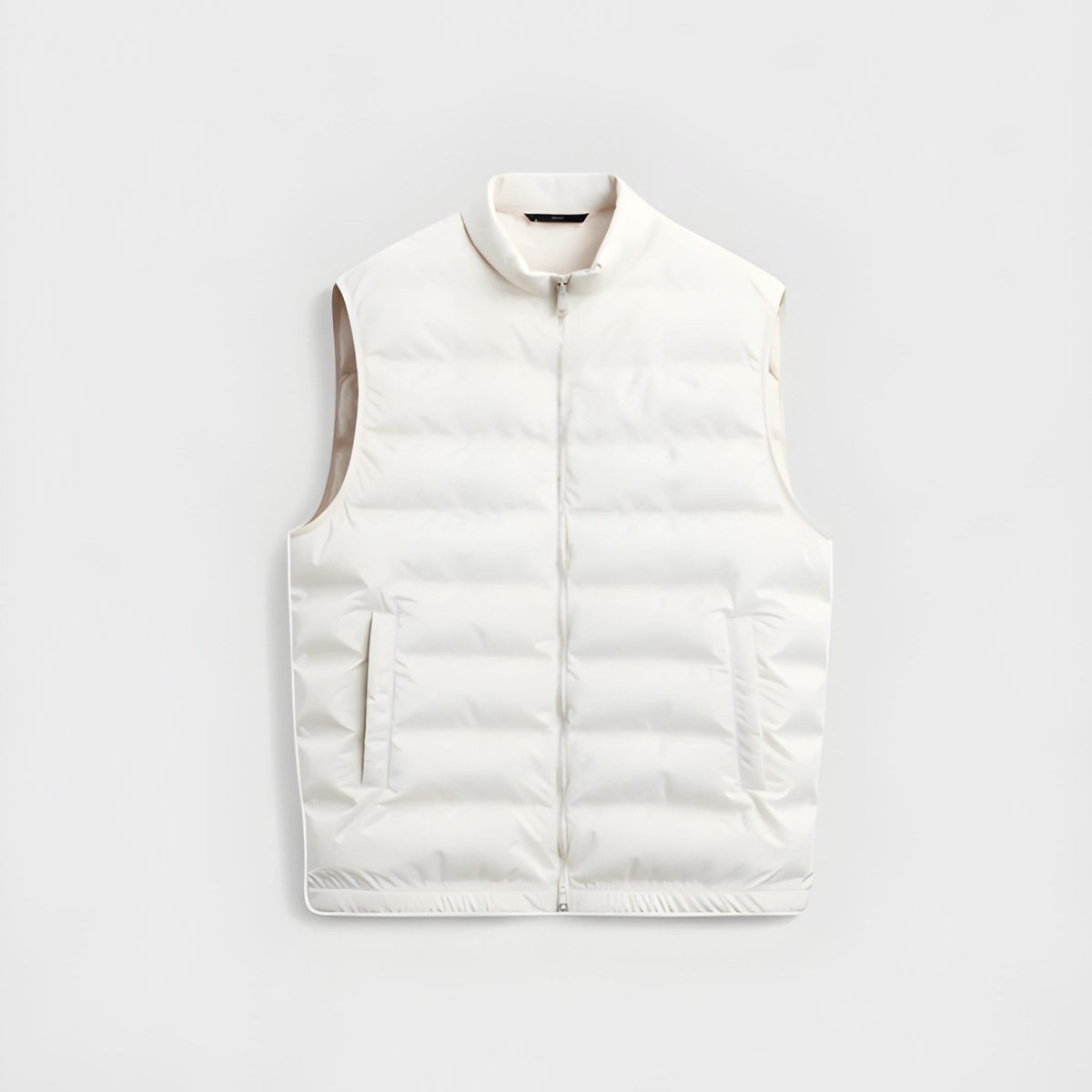 Gilet sans manches matelassé en duvet léger pour homme, pour une chaleur maximale et des superpositions polyvalentes