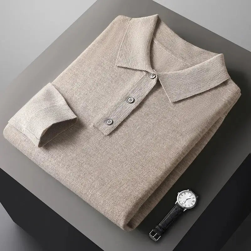 Polo 100 % cachemire pour un luxe et un confort ultimes