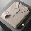 100% Cashmere Polo Shirt for Ultimate Luxury and Comfort