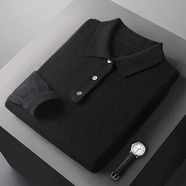 Polo 100 % cachemire pour un luxe et un confort ultimes