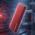 USB-C External SSD Portable Storage Device with USB-C Connection