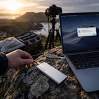 USB-C External SSD Portable Storage Device with USB-C Connection