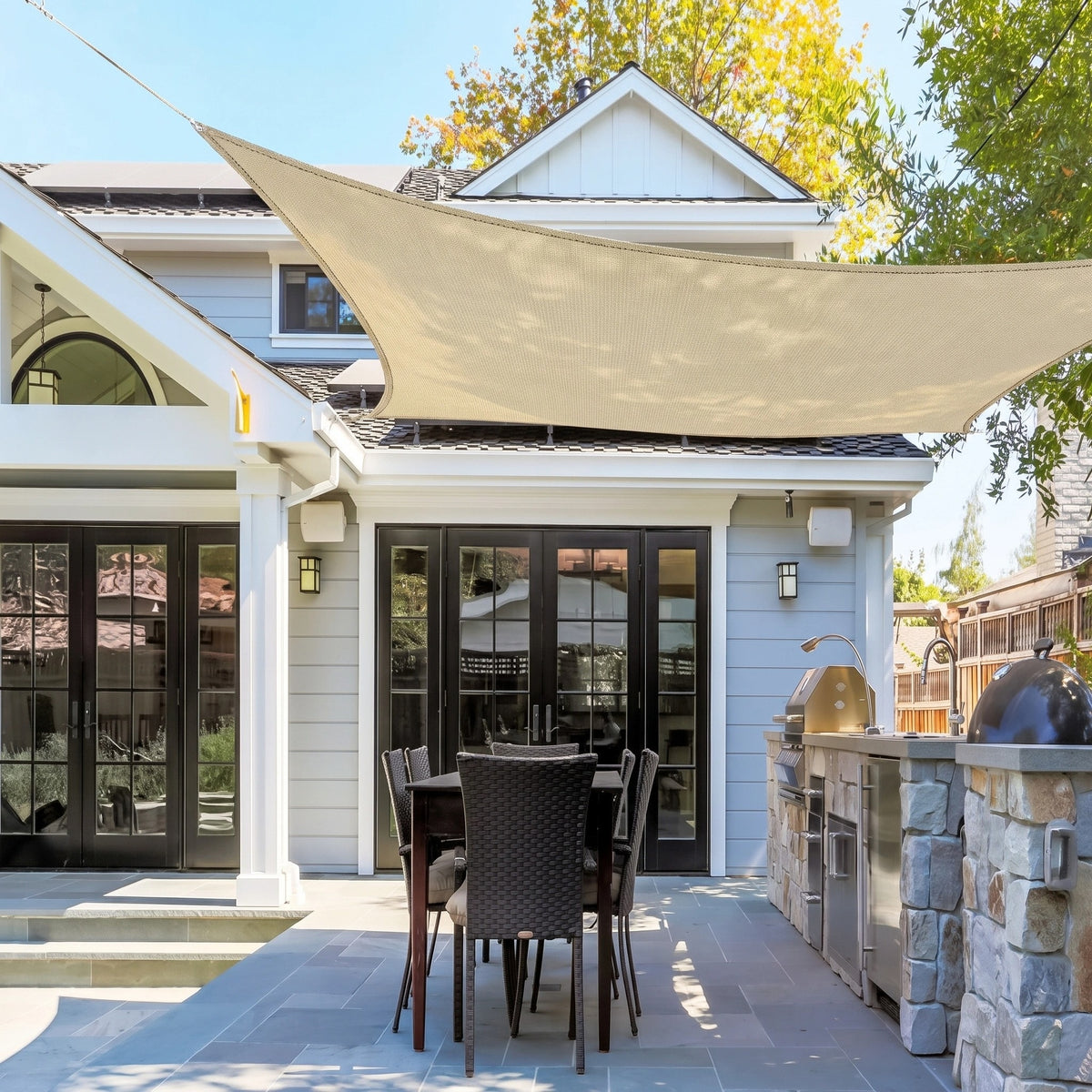 Sun Shade Sail | Patio Canopy | Outdoor Garden Cover