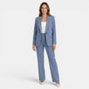 Women's Tailored Blazer and Pants Set Formal Outfit