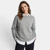 Women's Crew Neck Sweater Lightweight Knit Top