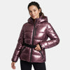 Women's Hooded Puffer Jacket Warm Waterproof Ski Coat