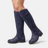 Bottes montantes pour femmes avec bride à boucle et bout rond
