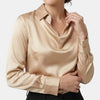 Women's Long Sleeve Floral Blouse Elegant Casual Shirt