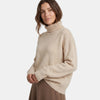 Women's Oversized Turtleneck Sweater for Elegant Style