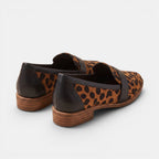 Women's Pointed Toe Penny Loafers with Slip On Design