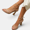 Women's Sandals with Open Toe and Adjustable Ankle Strap
