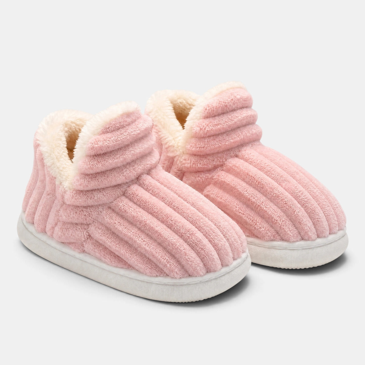 Chaussons pour femmes à bout fermé et semelle compensée
