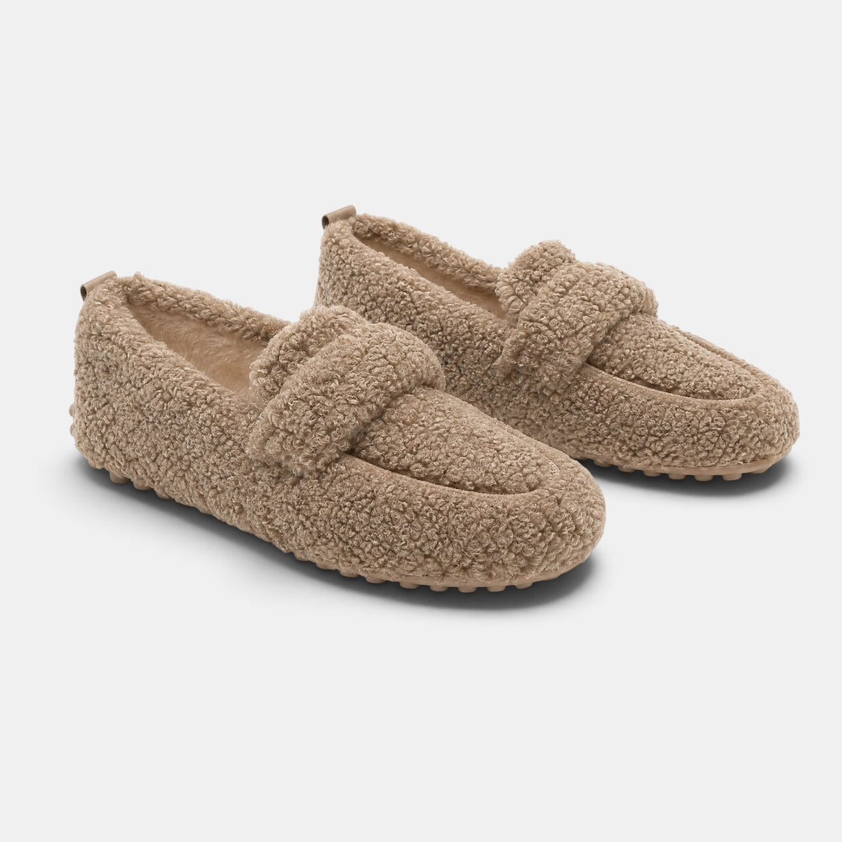 Mules pour femmes à enfiler avec bout rond