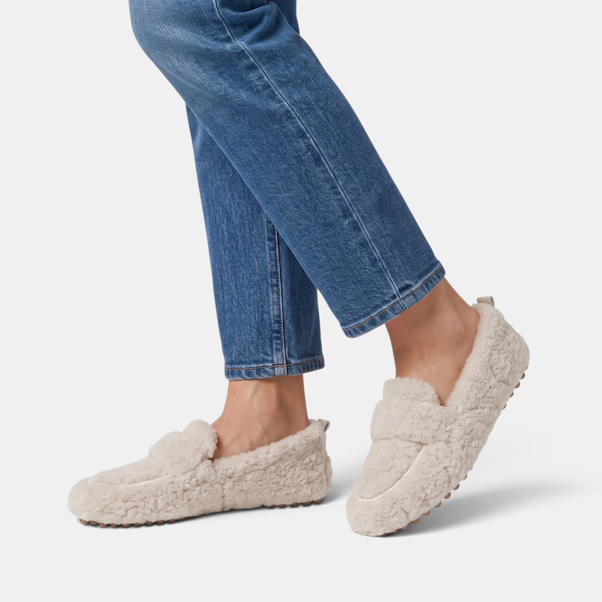 Mules pour femmes à enfiler avec bout rond