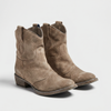 Bottines western pour femme avec languettes de tirage