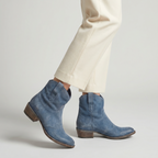 Bottines western pour femme avec languettes de tirage