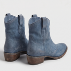 Bottines western pour femme avec languettes de tirage